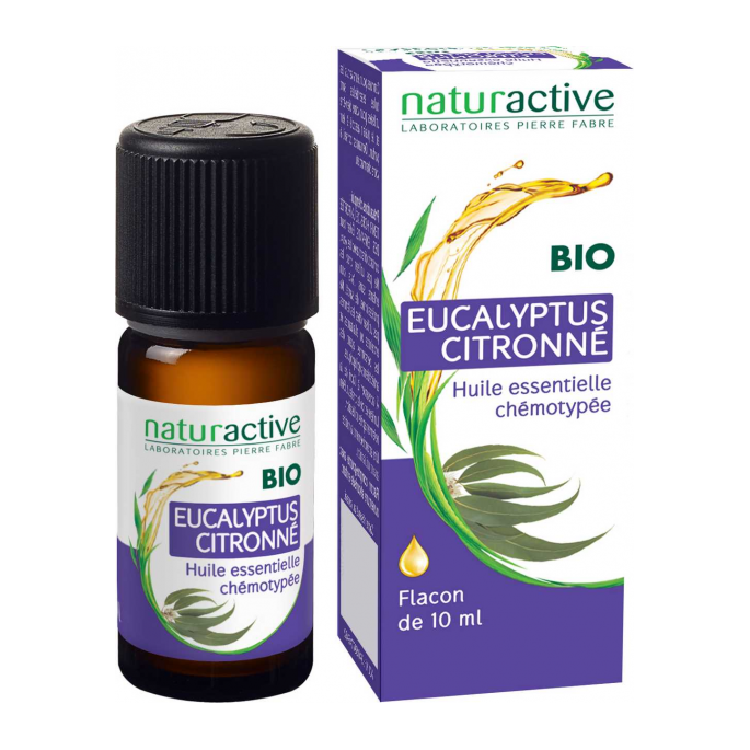 Naturactive huile essentielle eucalyptus citronné bio 10 ml