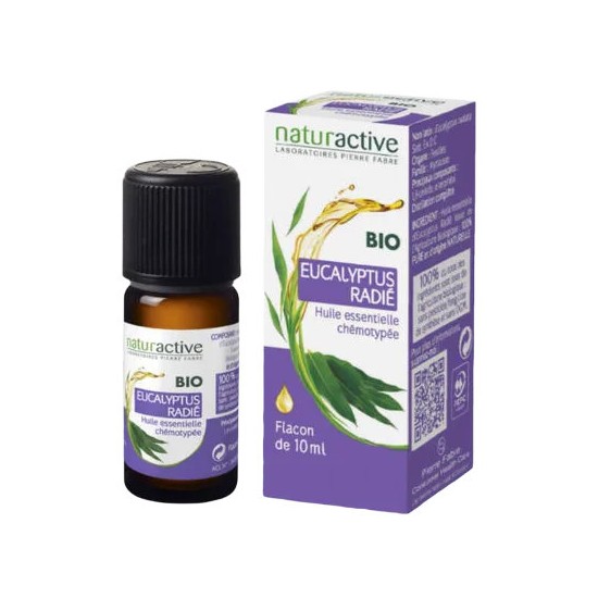 Naturactive huile essentielle eucalyptus radié bio 10 ml