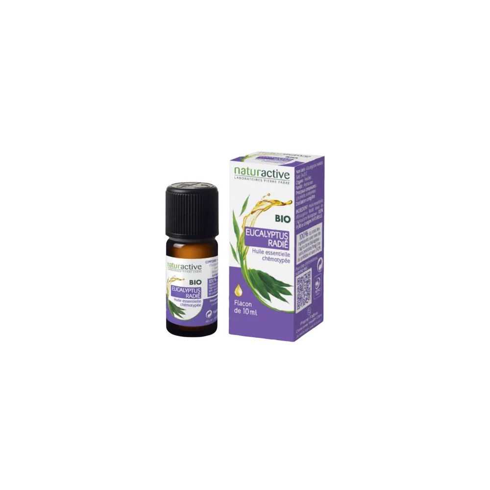 Naturactive huile essentielle eucalyptus radié bio 10 ml