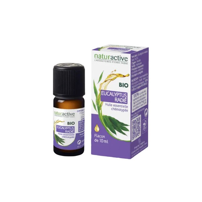 Naturactive huile essentielle eucalyptus radié bio 10 ml