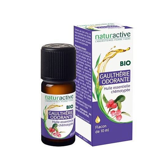 Naturactive huile essentielle gaulthérie 10 ml