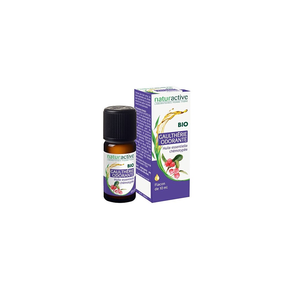Naturactive huile essentielle gaulthérie 10 ml
