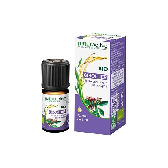 Naturactive huile essentielle giroflier bio 5 ml