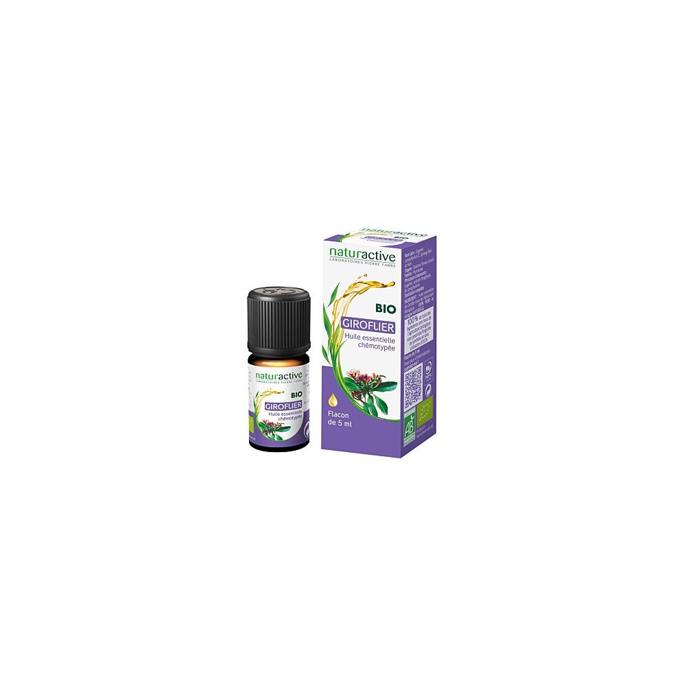 Naturactive huile essentielle giroflier bio 5 ml