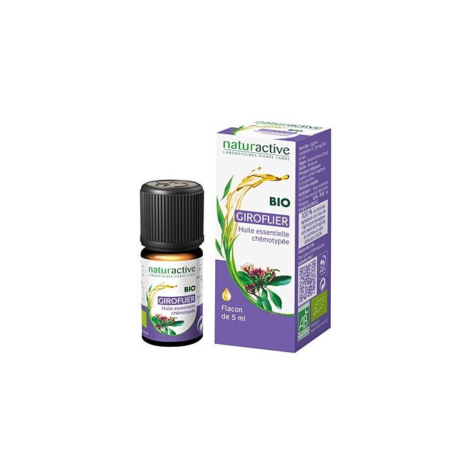 Naturactive huile essentielle giroflier bio 5 ml