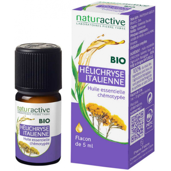 Naturactive huile essentielle hélichryse bio 5 ml