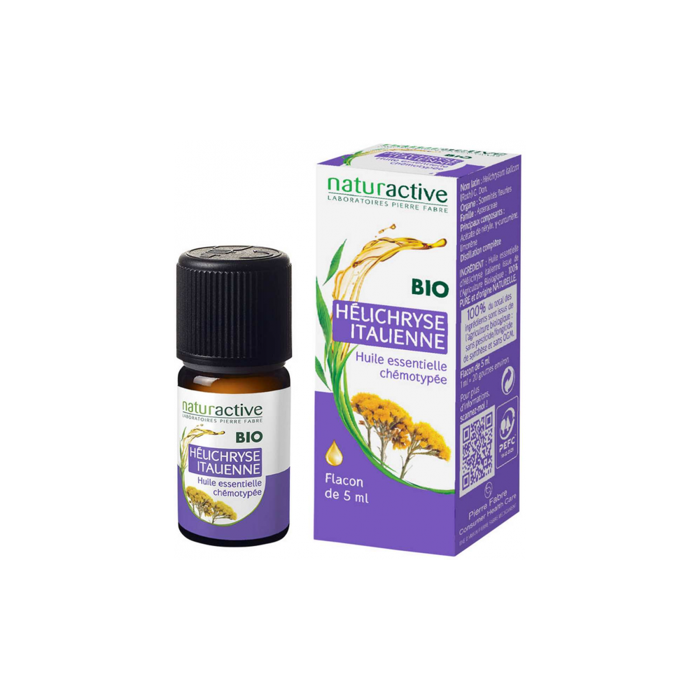 Naturactive huile essentielle hélichryse bio 5 ml