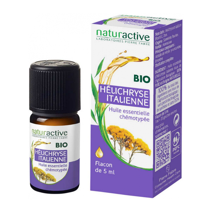 Naturactive huile essentielle hélichryse bio 5 ml