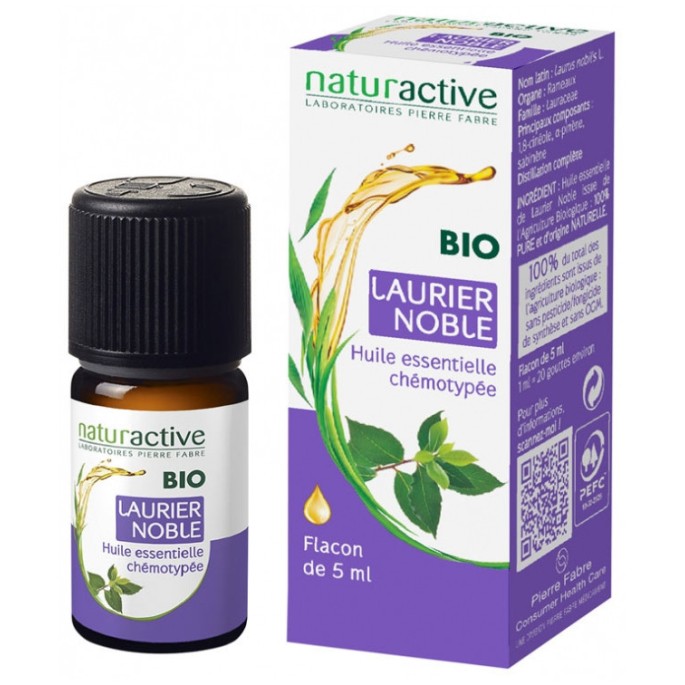 Naturactive huile essentielle laurier noble bio 5 ml