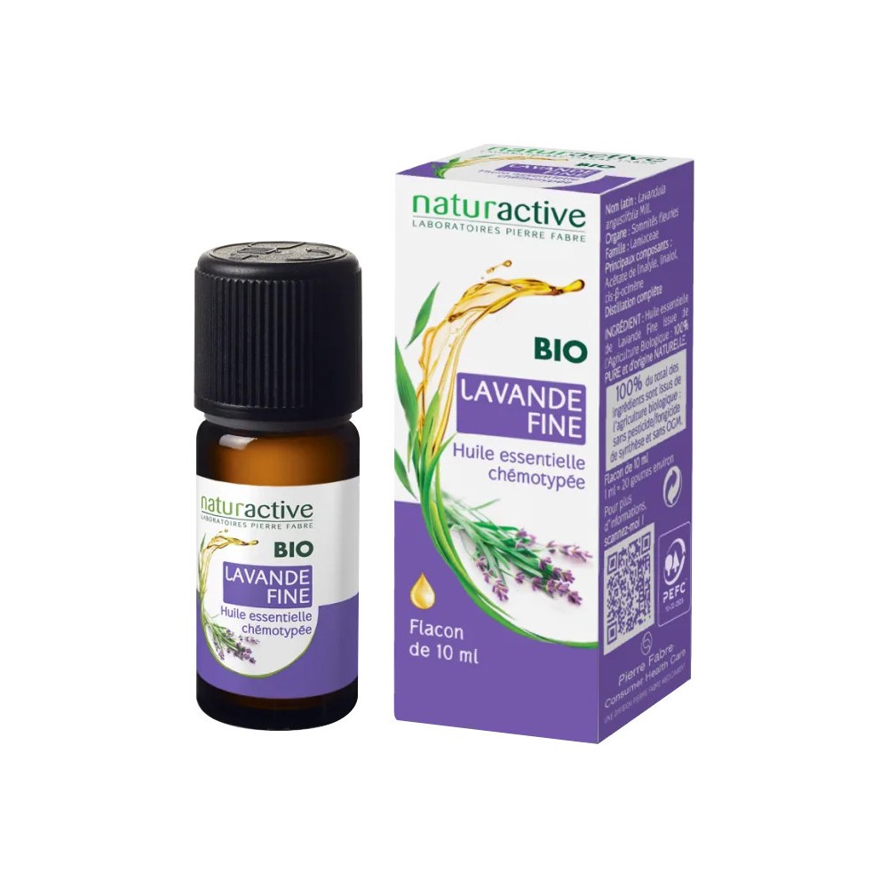 Naturactive huile essentielle lavande fine bio