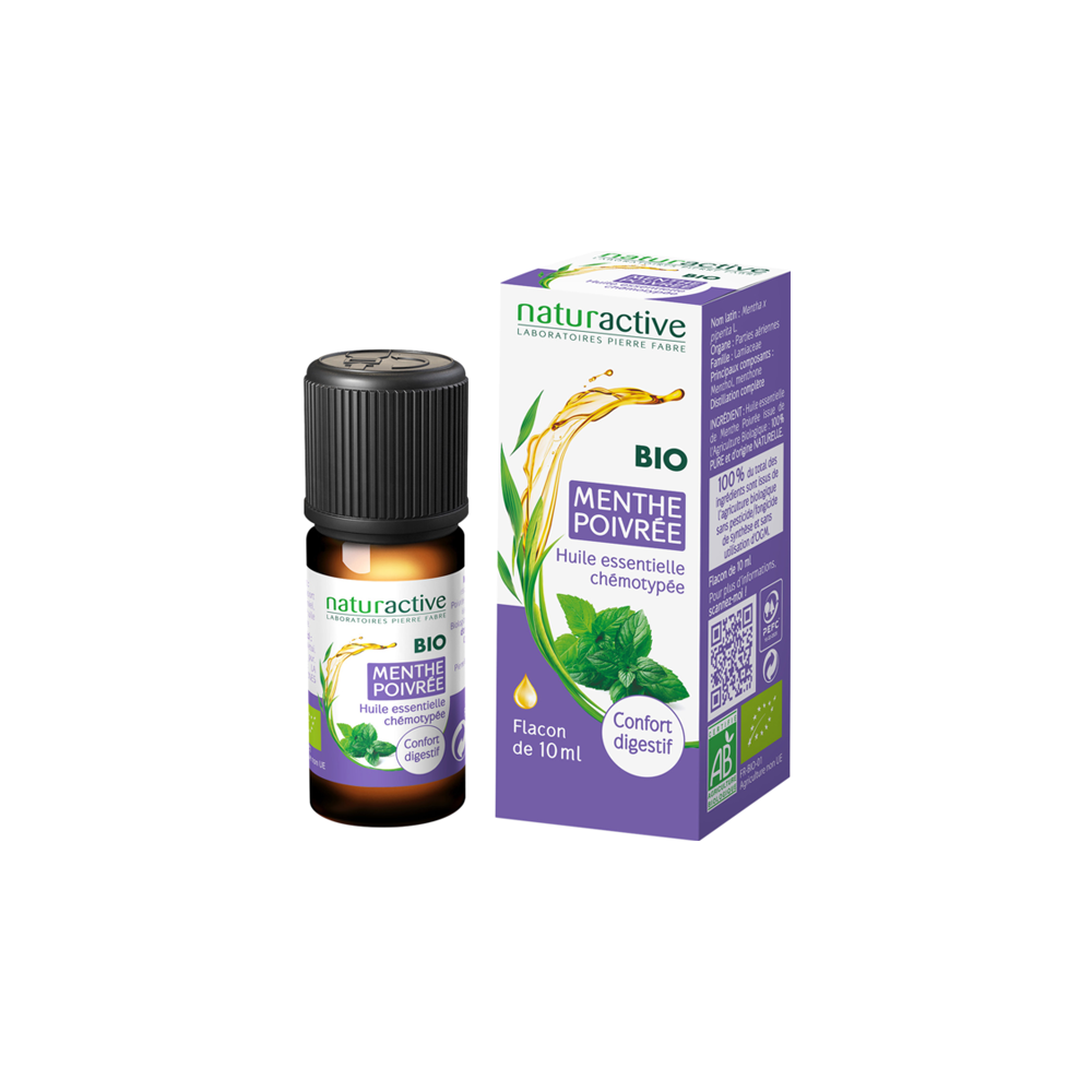 Naturactive huile essentielle menthe poivrée 10 ml
