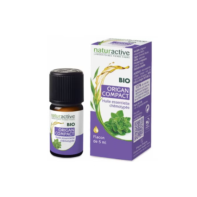 Naturactive huile essentielle origan compact bio 5 ml