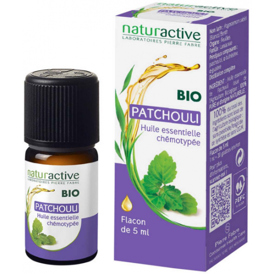 Naturactive huile essentielle patchouli bio 5 ml