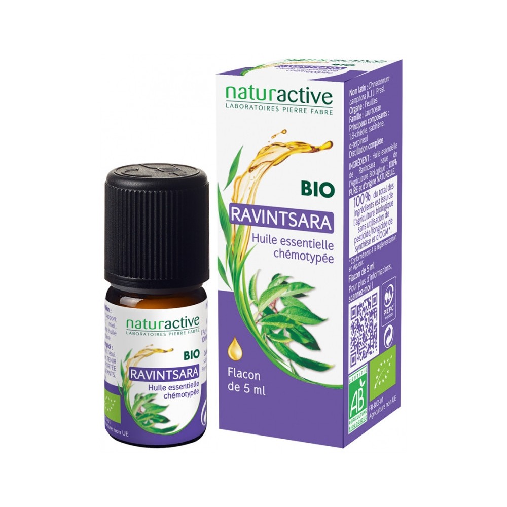 Naturactive huile essentielle ravintsara bio 5 ml