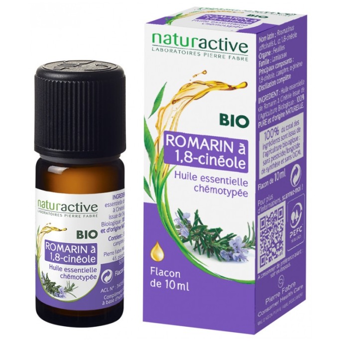 Naturactive huile essentielle romarin bio 10 ml