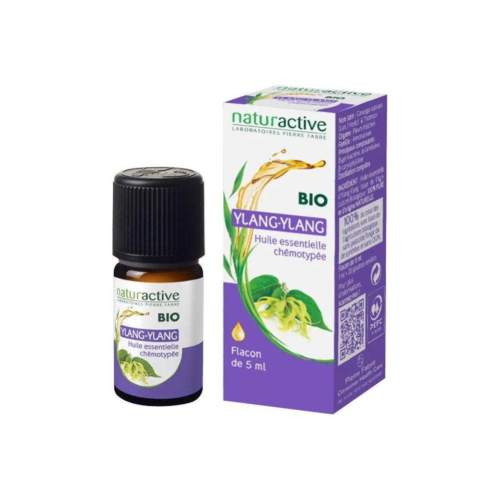 Naturactive huile essentielle ylang ylang bio 5 ml