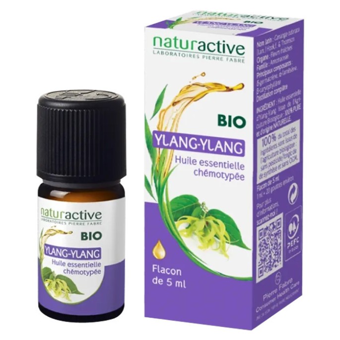 Naturactive huile essentielle ylang ylang bio 5 ml