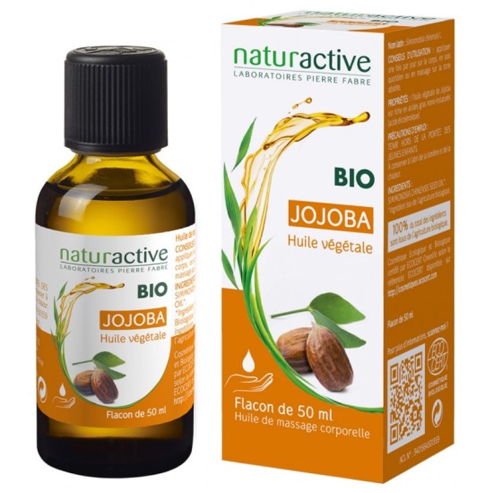 Naturactive huile végétale jojoba bio 50 ml