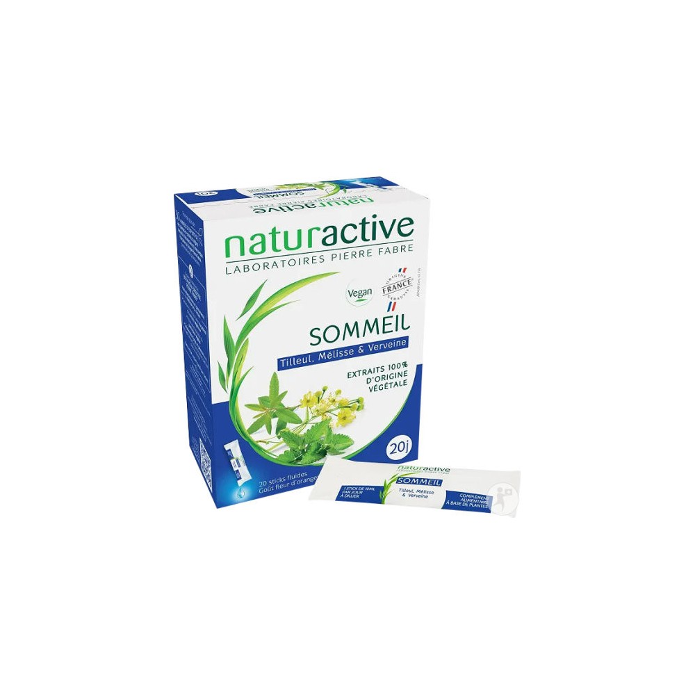Naturactive Sommeil Complément 20 unités