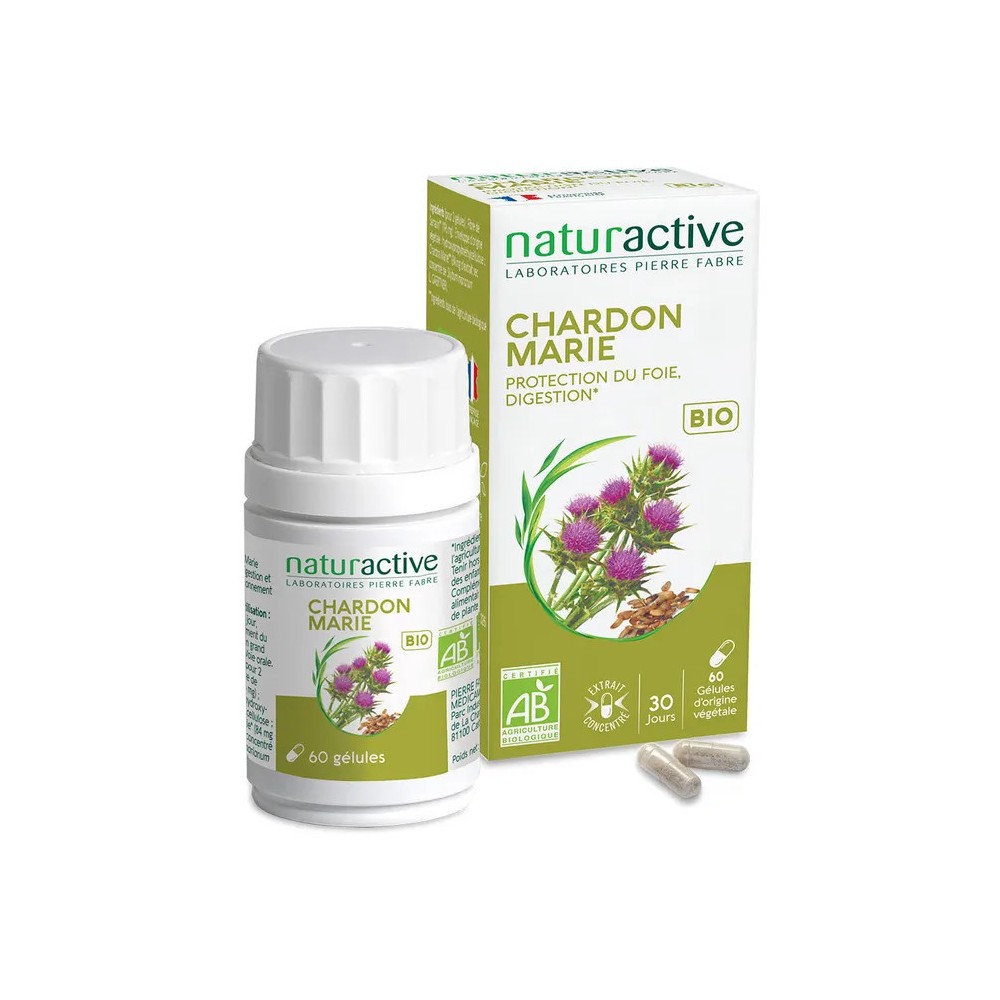 Naturactive Chardon marie Gélules 60