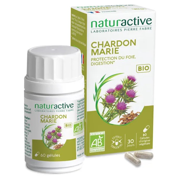 Naturactive Chardon marie Gélules 60