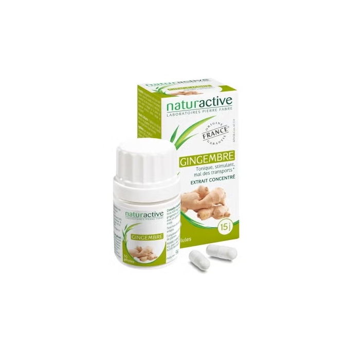 Naturactive phyto Gingembre Gel Pilulier