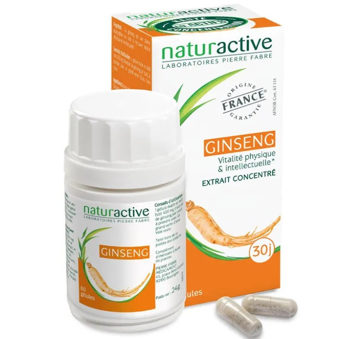 Naturactive Phyto Ginseng Gel Pilulier