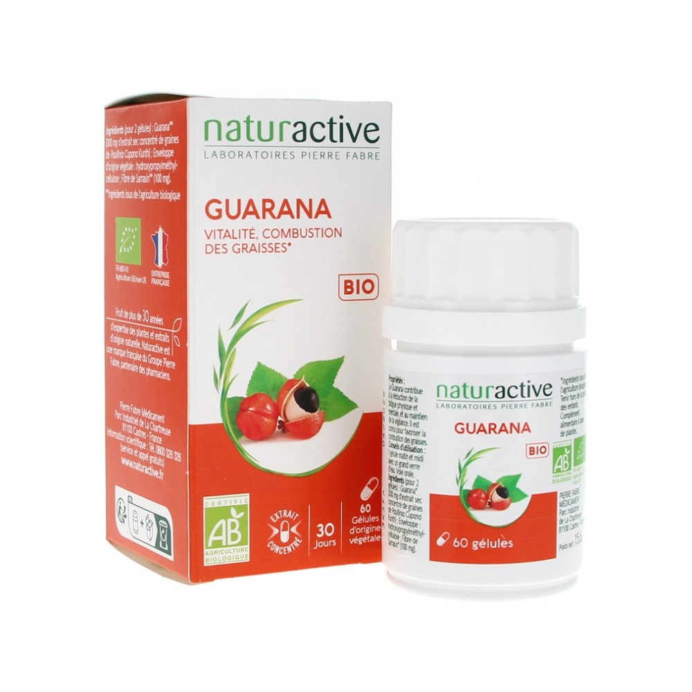 Naturactive guarana Gélules 60