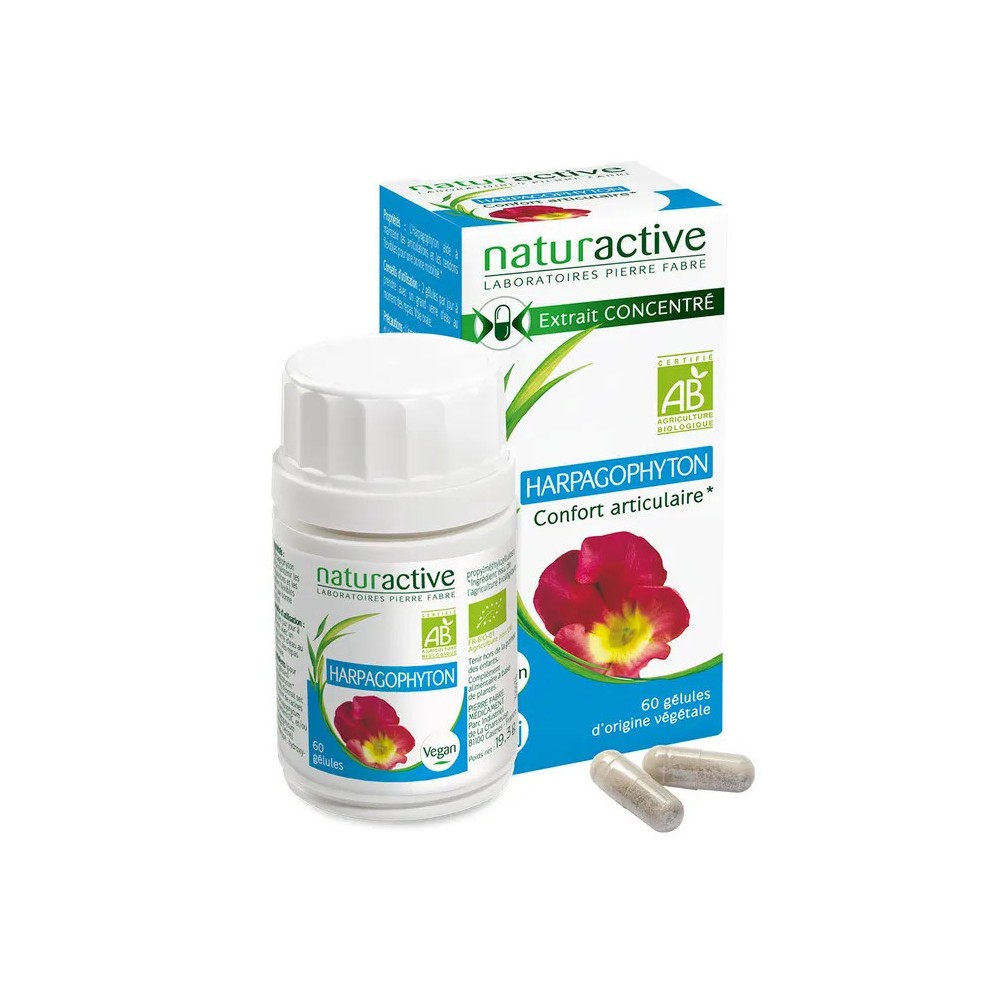 Naturactive phytothérapie harpagophyton 60 gélules