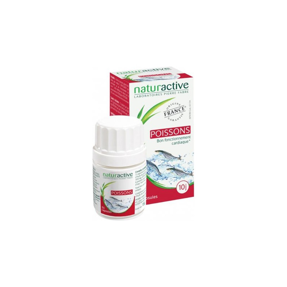Naturactive Huile de Poissons 30 capsules