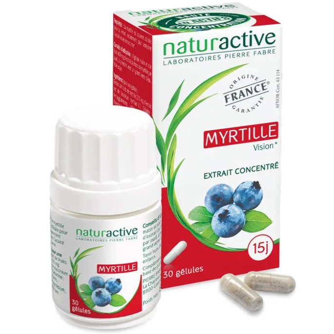 Naturactive Myrtille 30 gélules