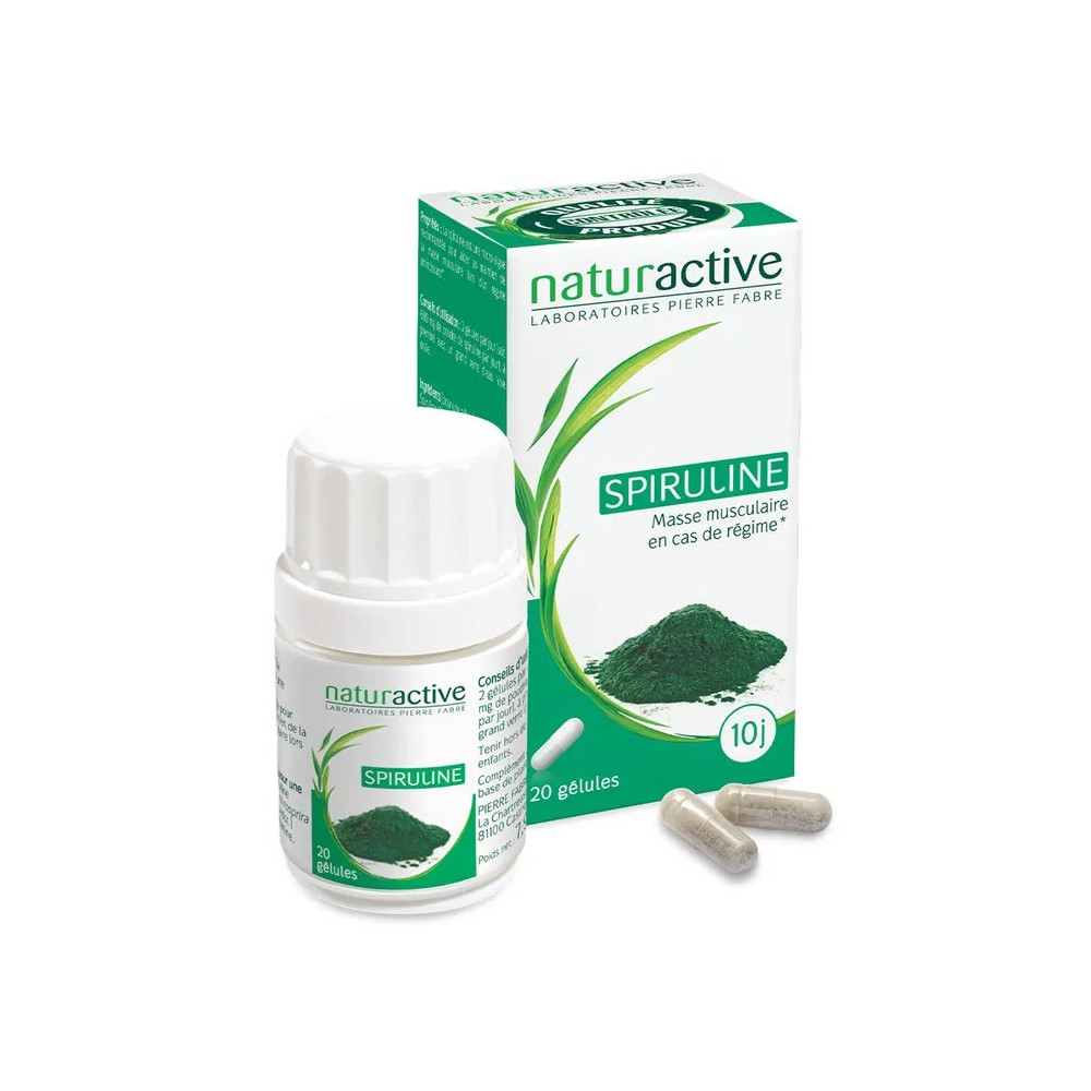 Naturactive phyto Spiruline 20 gélules