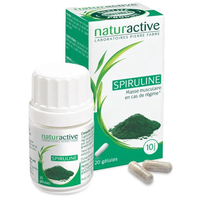 Naturactive phyto Spiruline 20 gélules