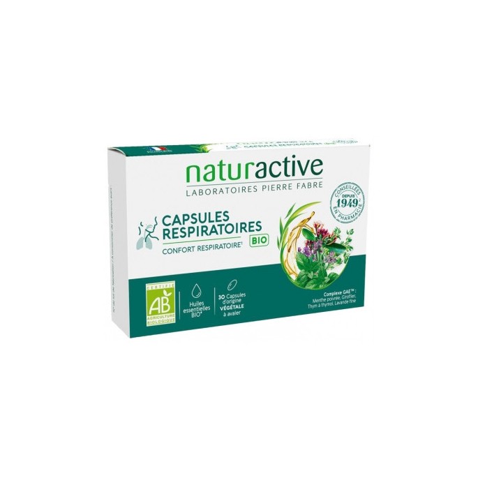 Naturactive respiratoires capsules