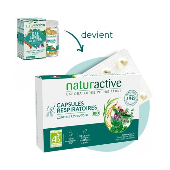 Naturactive respiratoires capsules