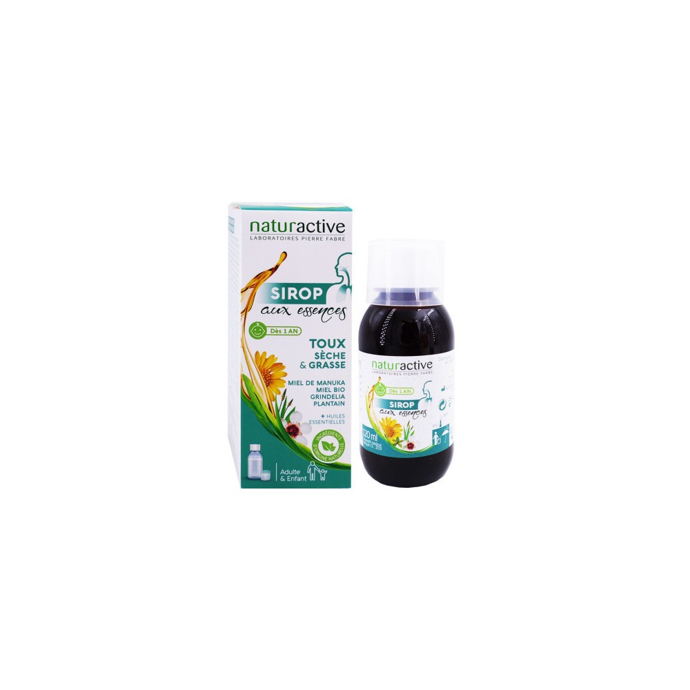 Naturactive Sirop aux Essences 120 ml