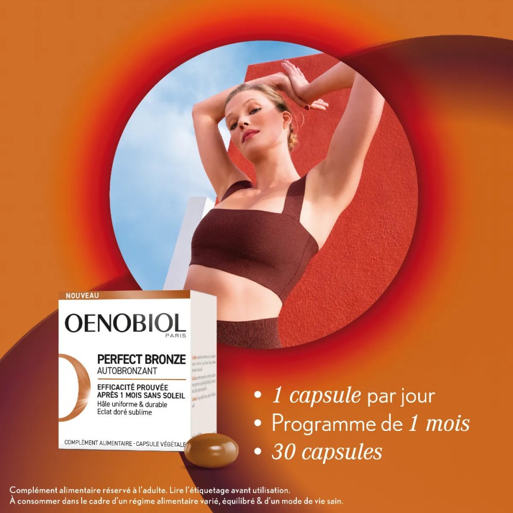 Oenobiol Perfect Bronze 30 capsules
