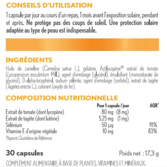 Oenobiol Sun Expert Préparateur Solaire