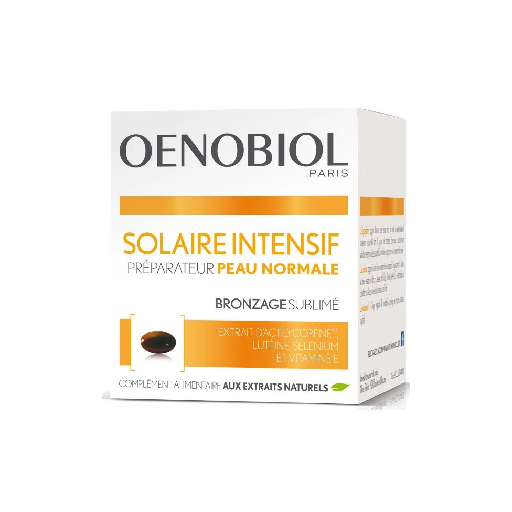Oenobiol Sun Expert Préparateur Solaire 30 capsules
