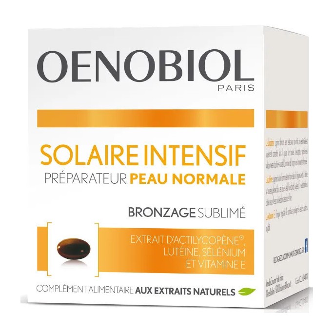 Oenobiol Sun Expert Préparateur Solaire 30 capsules