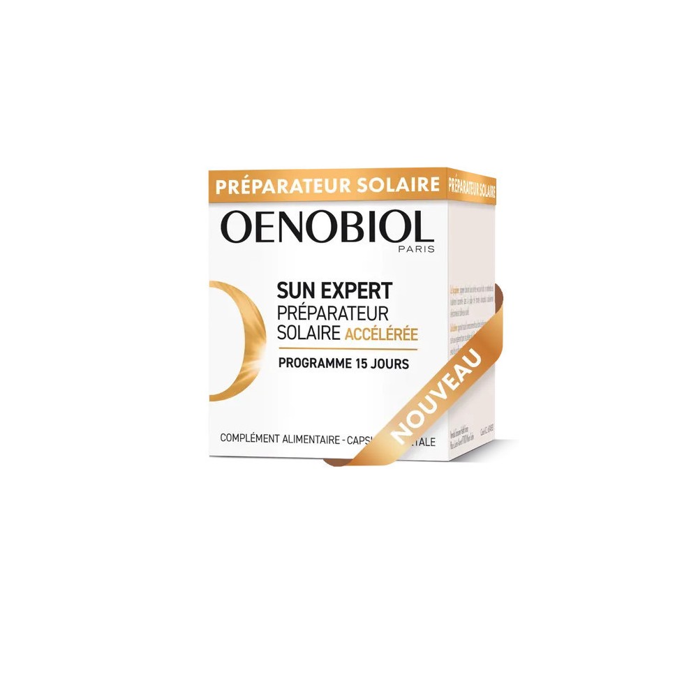 Oenobiol Sun Expert Préparation Solaire 15 capsules