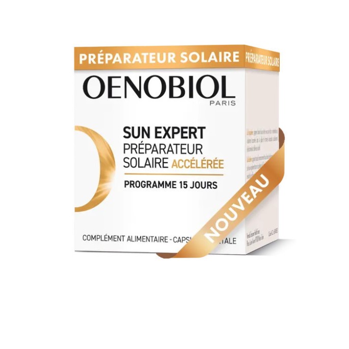 Oenobiol Sun Expert Préparation Solaire 15 capsules