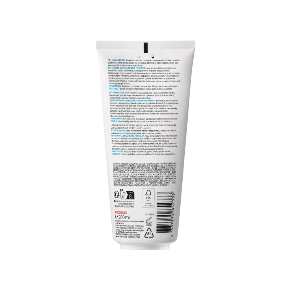 La Roche-Posay Iso Urea 10% Lait Corps 200 ml
