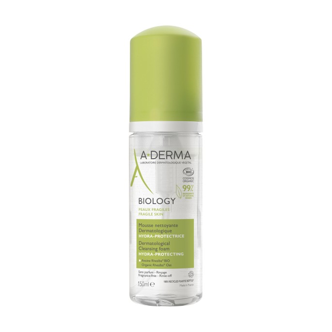 A-Derma Biology Mousse Nettoyante 150 ml
