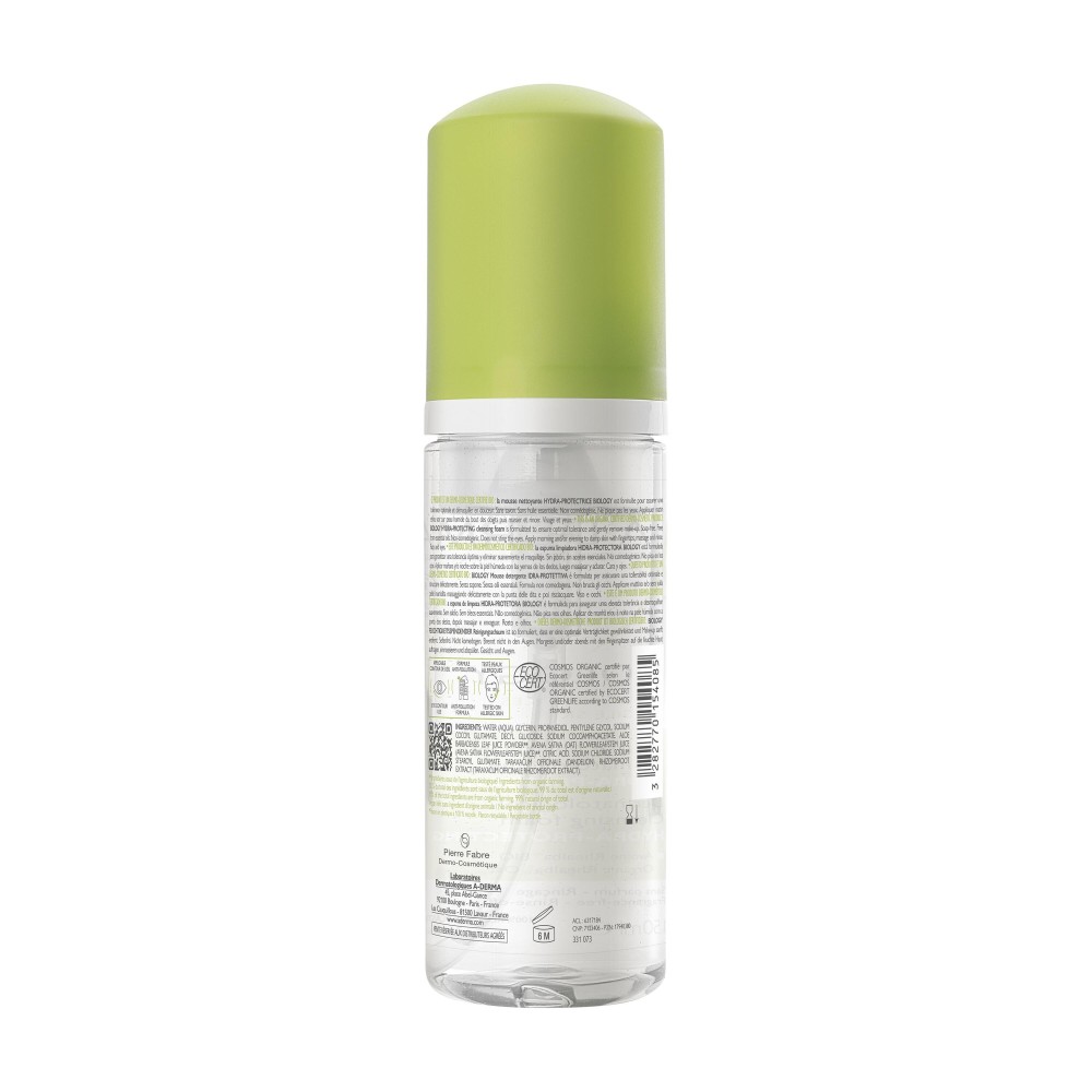 A-Derma Biology Mousse Nettoyante 150 ml