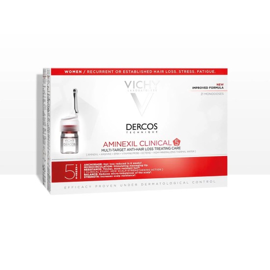 Dercos Aminexil Femme - Traitement Anti-Chute