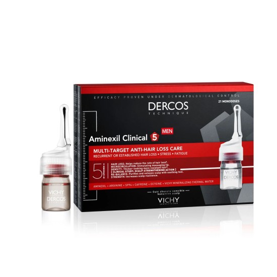 Dercos Aminexil Homme 21 doses