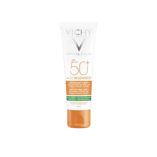 Vichy Capital Soleil Matifiant Visage 50 ml