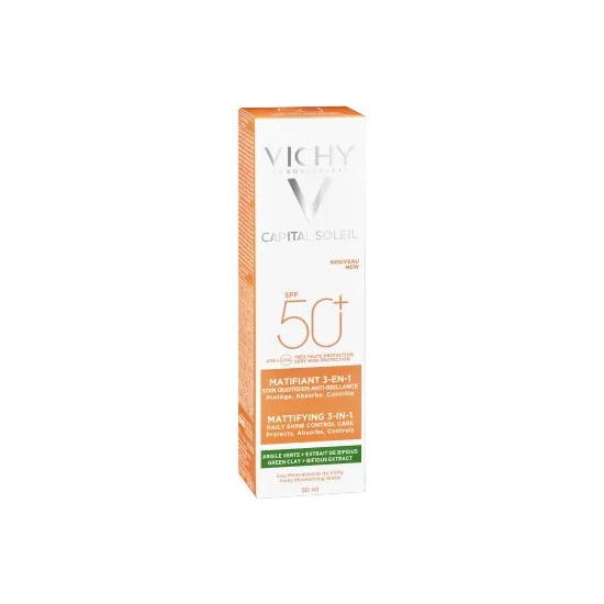 Vichy Capital Soleil Matifiant Visage 50 ml