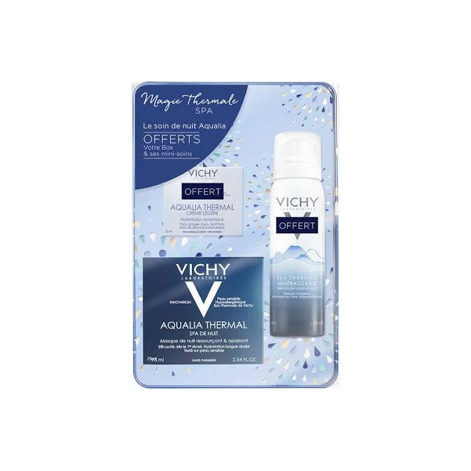 Vichy Coffret Aqualia lég + Aquanuit